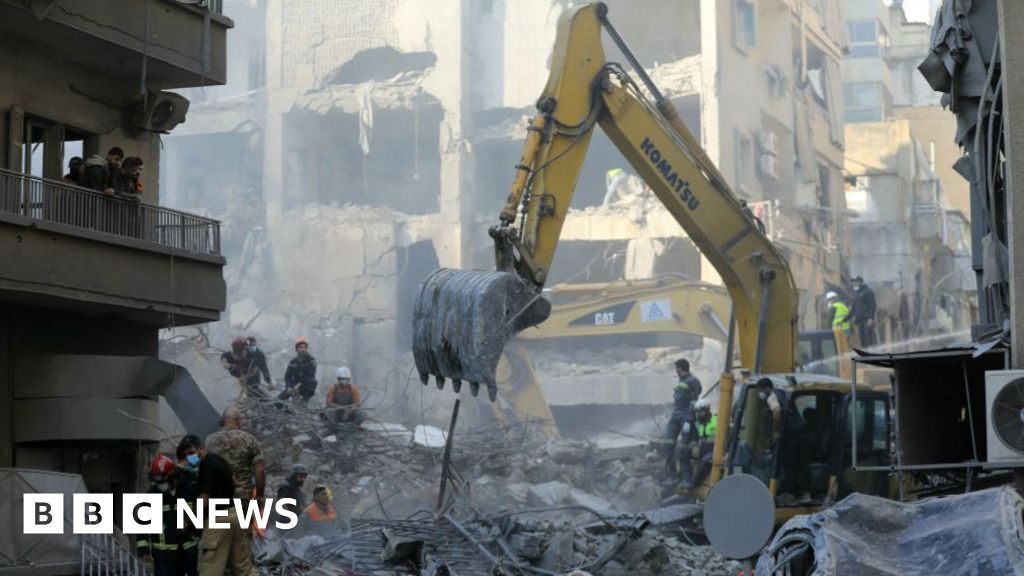 Huge Israeli strike on Lebanon’s capital destroys tower block