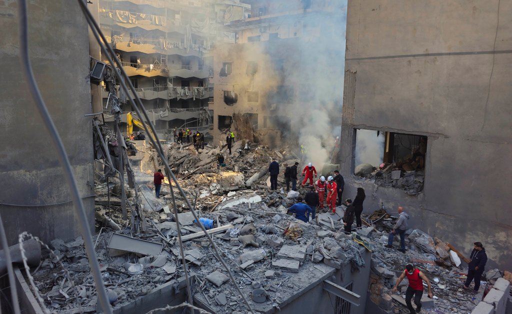 At Least 11 Killed In Israeli Strikes in Beirut as Diplomats Push For Stop-fire