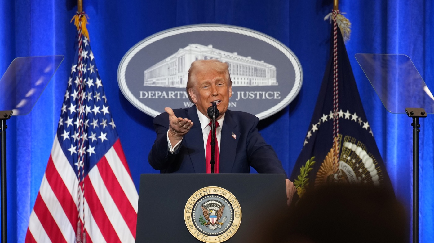 Criminal defense costs add up for Trump’s perceived enemies : NPR